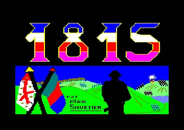 1815 (F) (1985) screen shot title